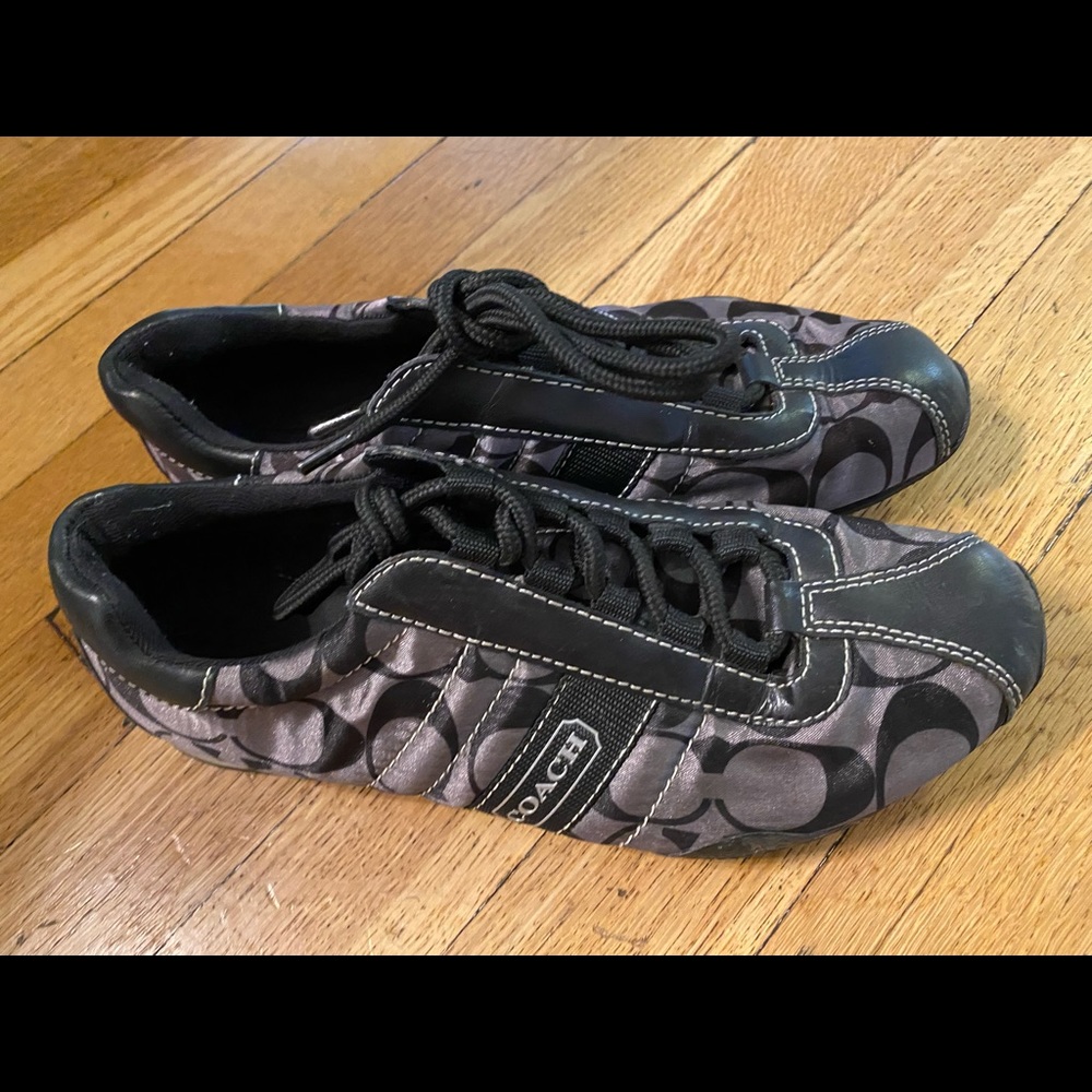 Pretty new Vintage Coach Kirby sneakers. Size 5.5.